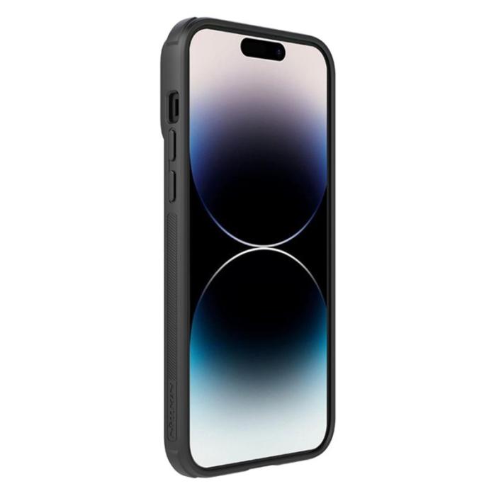 Nillkin - NILLKIN iPhone 14 Pro Skal Honeycomb Textur Svart
