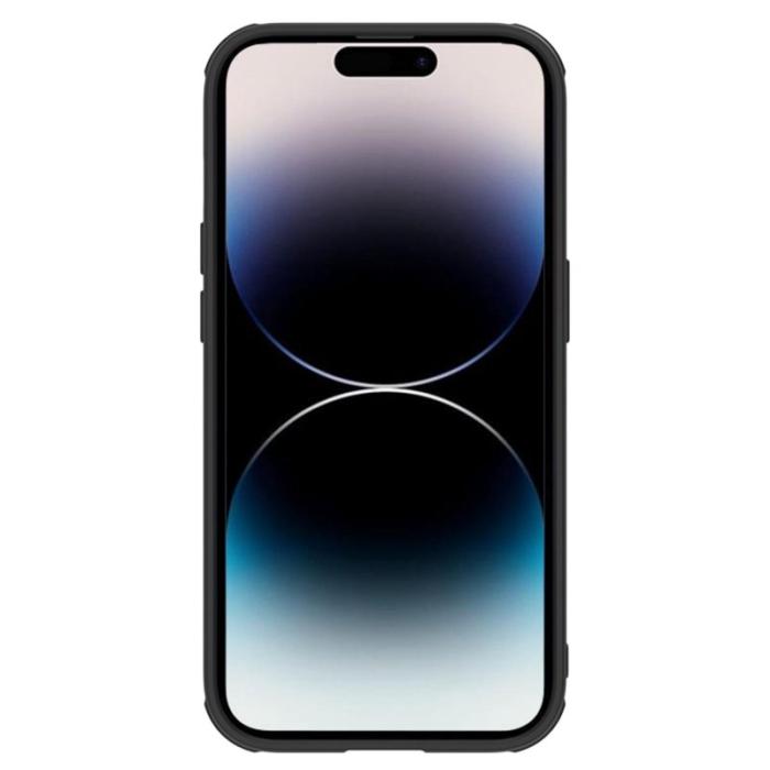 Nillkin - NILLKIN iPhone 14 Pro Texture Pro Skal med Kamera Skydd - Svart