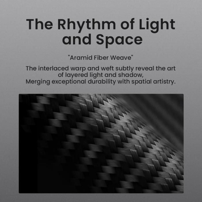 OEM - NILLKIN iPhone 16e Skal MagSafe TPU + Aramid Fiber Svart