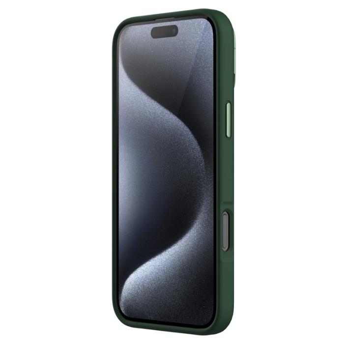 OEM - NILLKIN Lenswing Prop iPhone 16 Pro Max Skal MagSafe Grön