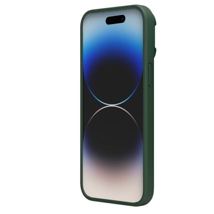 OEM - NILLKIN Lenswing Skal för iPhone 14 Pro - Grön med Kickstand