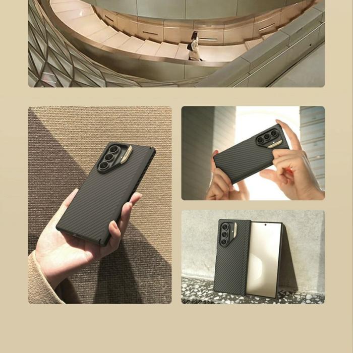 OEM - NILLKIN Magnetic Case för Samsung Galaxy Z Fold7 5G - Svart