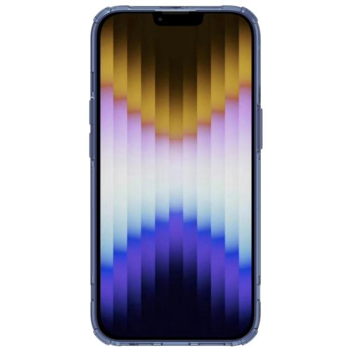 Nillkin - NILLKIN Nature Pro Clear Case iPhone 14/13 - Blå