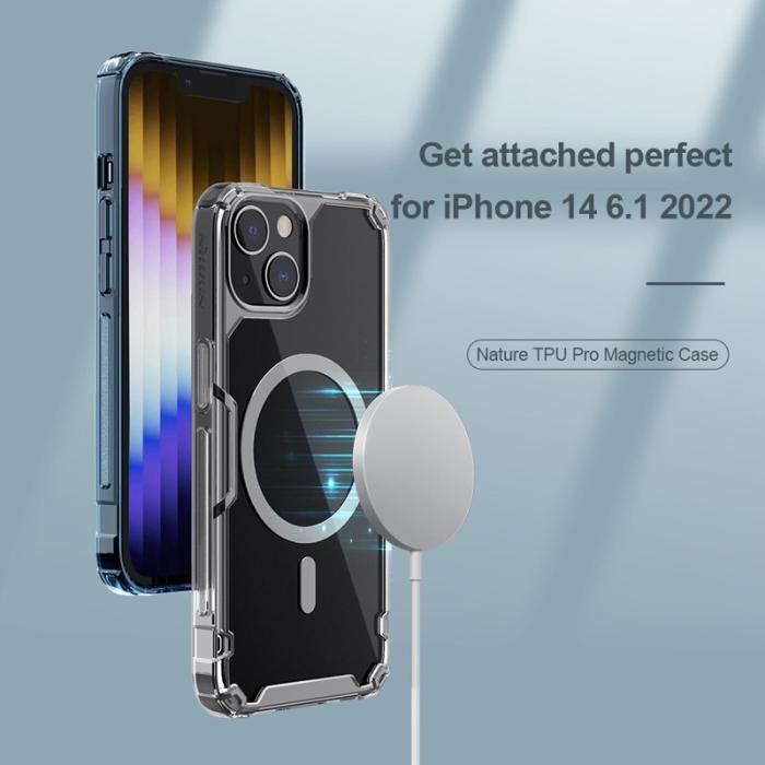 Nillkin - NILLKIN Nature Pro Series iPhone 14 Plus Skal - Blå