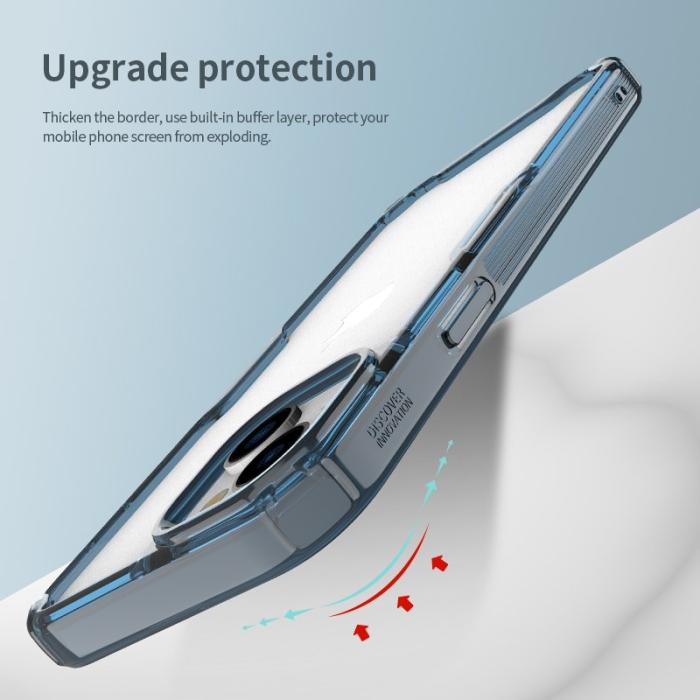 Nillkin - NILLKIN Nature Pro Series iPhone 15 Plus Skal Blå