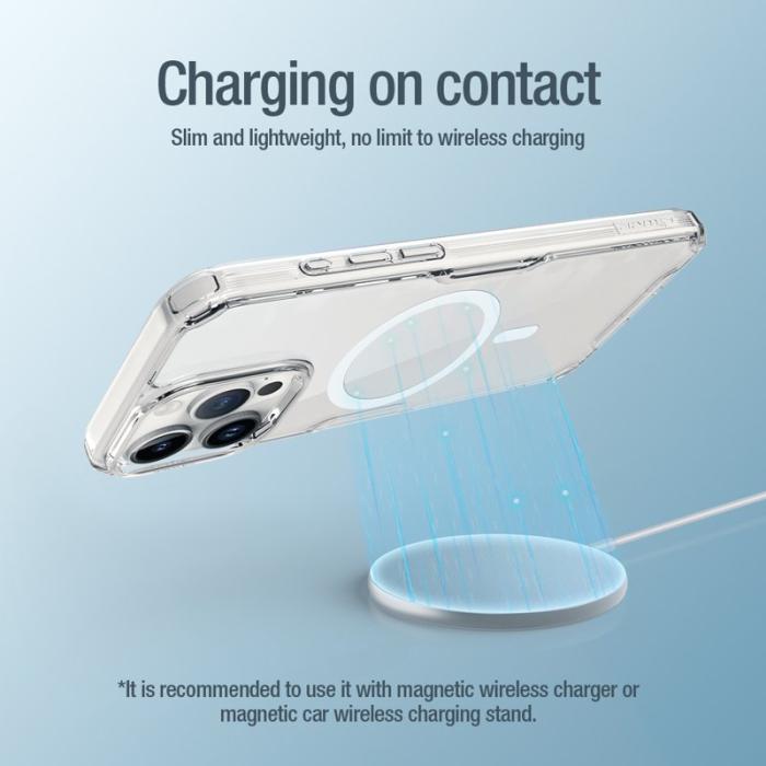 Nillkin - NILLKIN Nature Pro Series iPhone 15 Pro Max Skal Transparent