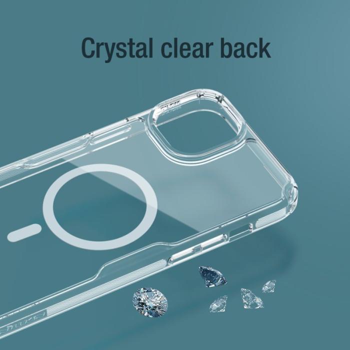 Nillkin - NILLKIN Nature Pro Series iPhone 15 Skal MagSafe - Blå