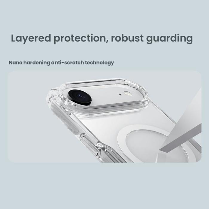 Nillkin - NILLKIN Nature Pro Series iPhone Air Skal MagSafe TPU PC Grå