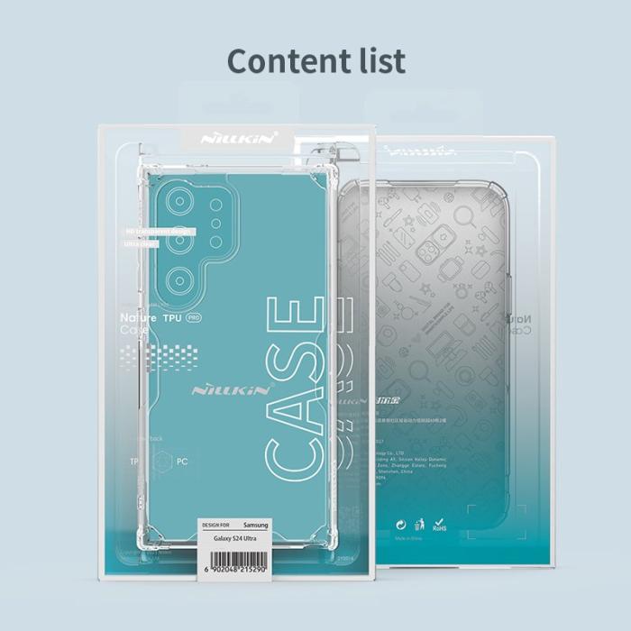 Nillkin - NILLKIN Nature Pro Series Samsung Galaxy S24 Ultra Skal Transparent
