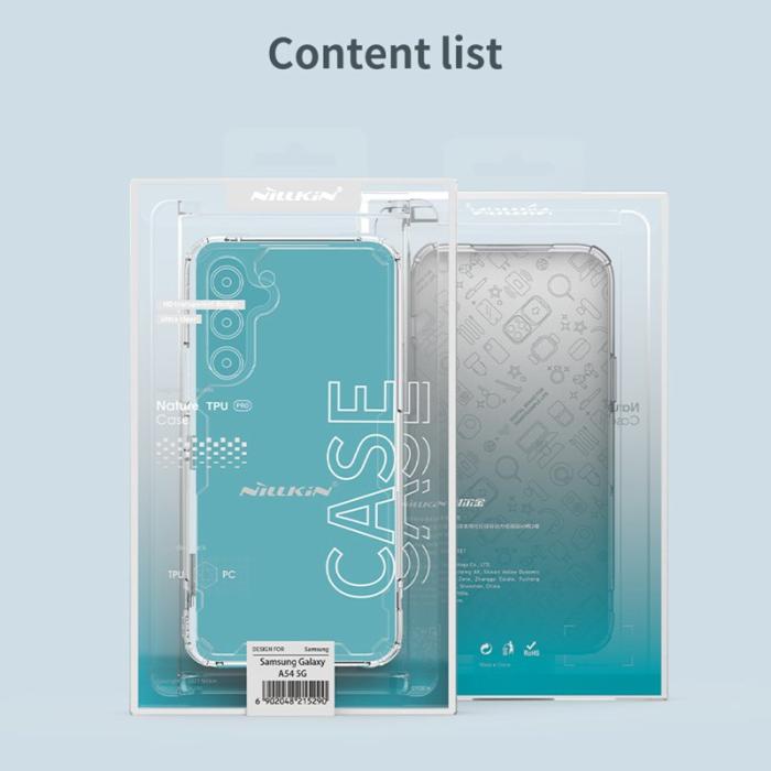 Nillkin - NILLKIN Nature Pro Series Skal för Samsung Galaxy A54 5G, Transparent