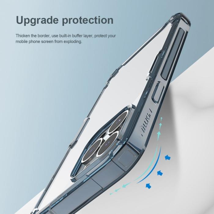 Nillkin - NILLKIN Nature Pro Skal för iPhone 14 Pro Max - Blå