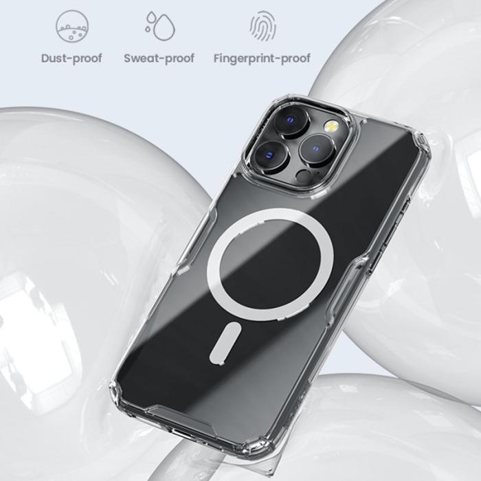 Nillkin - NILLKIN Pro Series iPhone 16 Pro Skal MagSafe Transparent