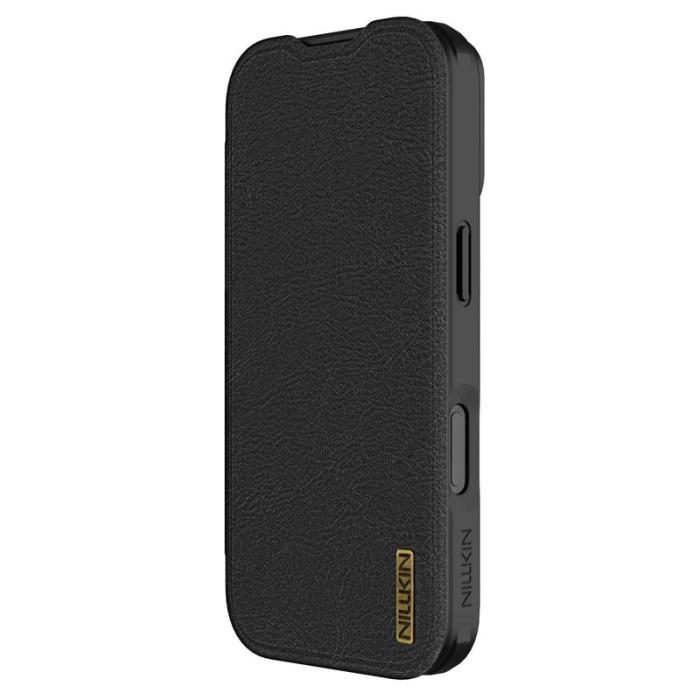 Nillkin - NILLKIN Qin Pro Series iPhone 17 Skal med Kortfack - Svart