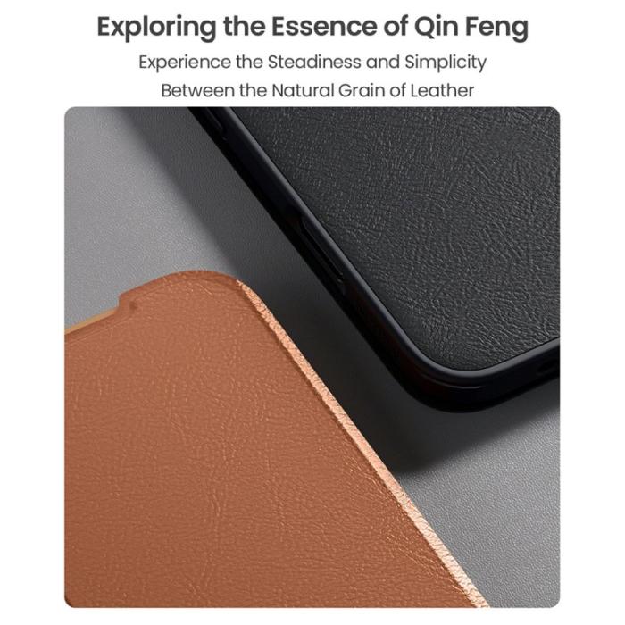 Nillkin - NILLKIN Qin Pro Series iPhone Air Skal med Kortfack - Svart