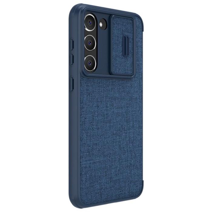 Nillkin - NILLKIN Qin Pro Series Skal för Samsung Galaxy S23 - Blå