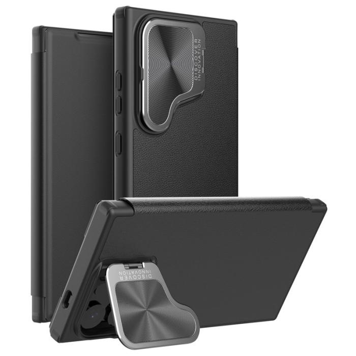 Nillkin - NILLKIN Qin Prop Series Samsung Galaxy S24 Ultra Skal Svart