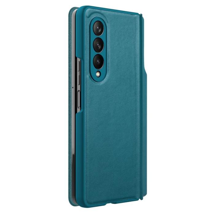 Nillkin - NILLKIN Qin Series Samsung Galaxy Z Fold3 5G Fodral Grön