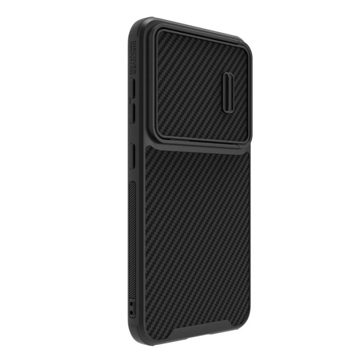 Nillkin - NILLKIN Samsung Galaxy S23+ Skal Carbon Fiber Svart