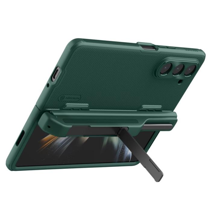 Nillkin - NILLKIN Super Frosted Shield Fold Samsung Galaxy Z Fold5 Fodral Grön
