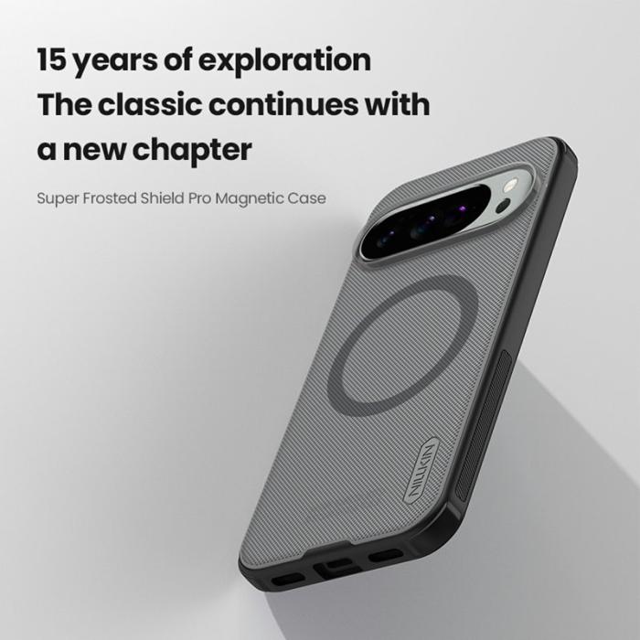 Nillkin - NILLKIN Super Frosted Shield Pro för Google Pixel 10 Pro Svart