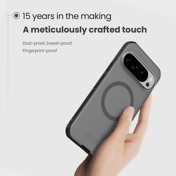 Nillkin - NILLKIN Super Frosted Shield Pro för Google Pixel 10 Pro Svart