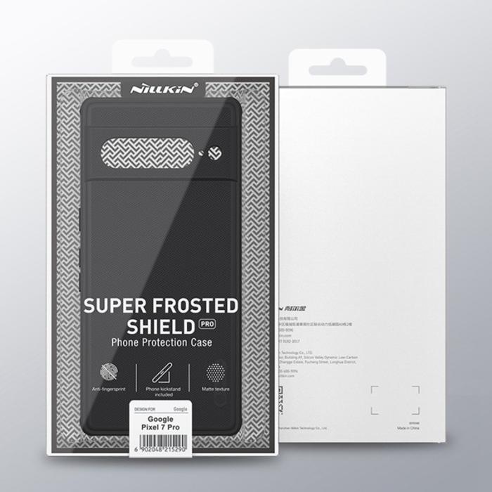 Nillkin - NILLKIN Super Frosted Shield Pro Fodral Google Pixel 7 Pro Svart