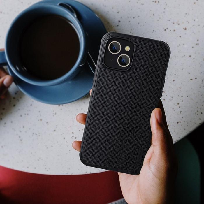 Nillkin - NILLKIN Super Frosted Shield Pro Fodral iPhone 14 Plus Svart