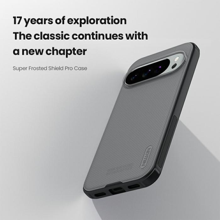 Nillkin - NILLKIN Super Frosted Shield Pro Google Pixel 10 Pro Skal Svart