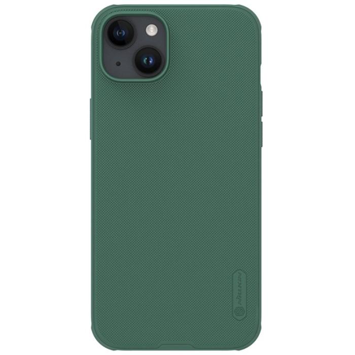 Nillkin - NILLKIN Super Frosted Shield Pro iPhone 15 Plus Fodral Grön
