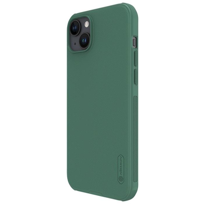 Nillkin - NILLKIN Super Frosted Shield Pro iPhone 15 Plus Fodral Grön