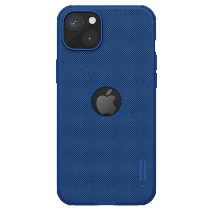 Nillkin - NILLKIN Super Frosted Shield Pro iPhone 15 Plus Skal Blå