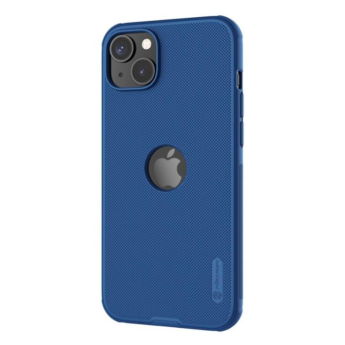 Nillkin - NILLKIN Super Frosted Shield Pro iPhone 15 Plus Skal Blå
