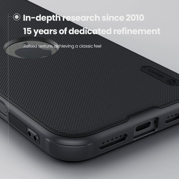 Nillkin - NILLKIN Super Frosted Shield Pro iPhone 16 Plus Fodral Svart