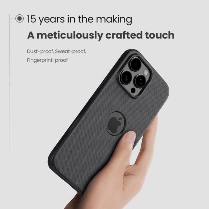 Nillkin - NILLKIN Super Frosted Shield Pro iPhone 16 Pro Skal Grå