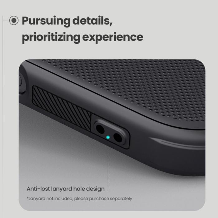 Nillkin - NILLKIN Super Frosted Shield Pro iPhone 16 Pro Skal Grå