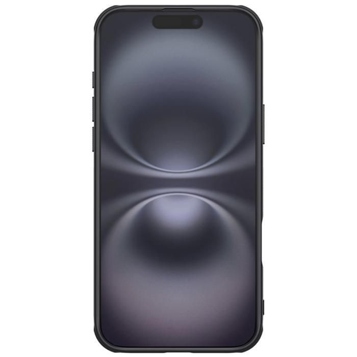 Nillkin - NILLKIN Super Frosted Shield Pro iPhone 16 Skal Svart