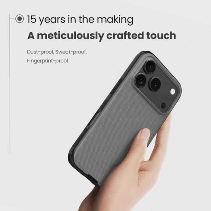 Nillkin - NILLKIN Super Frosted Shield Pro iPhone 17 Pro Skal Svart
