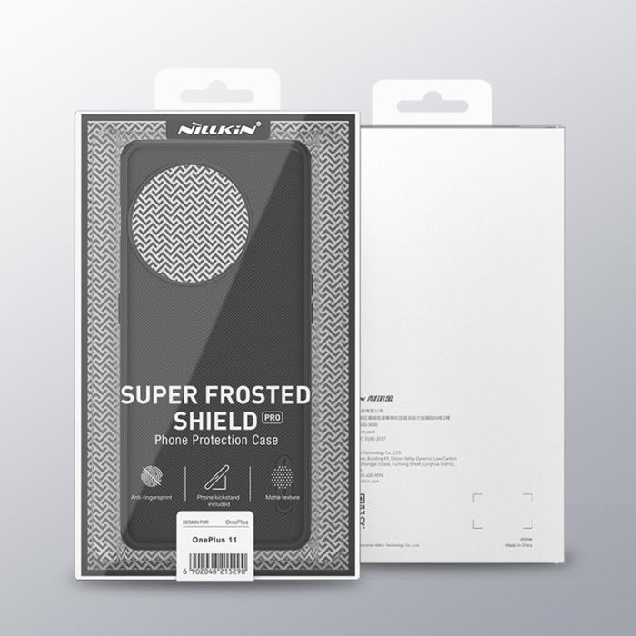 Nillkin - NILLKIN Super Frosted Shield Pro OnePlus 11 5G Skal Svart