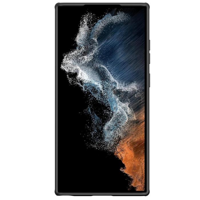 Nillkin - NILLKIN Super Frosted Shield Pro Samsung Galaxy S23 Ultra Skal Svart