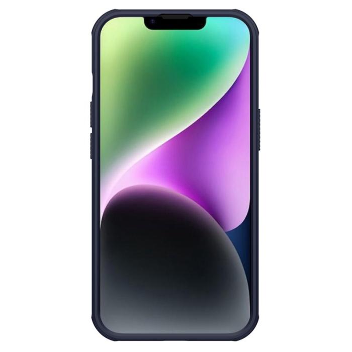 Nillkin - NILLKIN Super Frosted Shield Pro Skal för iPhone 14 Plus - Mörklila