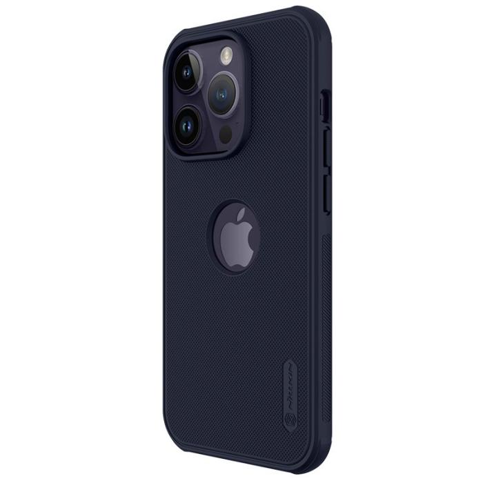 Nillkin - NILLKIN Super Frosted Shield Pro Skal för iPhone 14 Pro - Mörklila