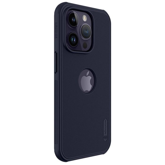Nillkin - NILLKIN Super Frosted Shield Pro Skal för iPhone 14 Pro - Mörklila