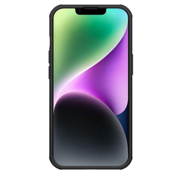 Nillkin - NILLKIN Super Frosted Shield Pro Skal för iPhone 14 - Svart
