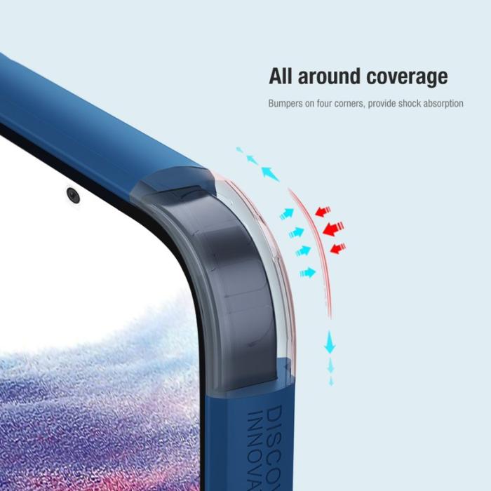 Nillkin - NILLKIN Super Frosted Shield Pro Skal för Samsung Galaxy A54 5G - Svart