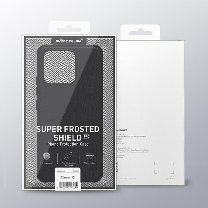 Nillkin - NILLKIN Super Frosted Shield Pro Skal för Xiaomi 13 5G - Svart