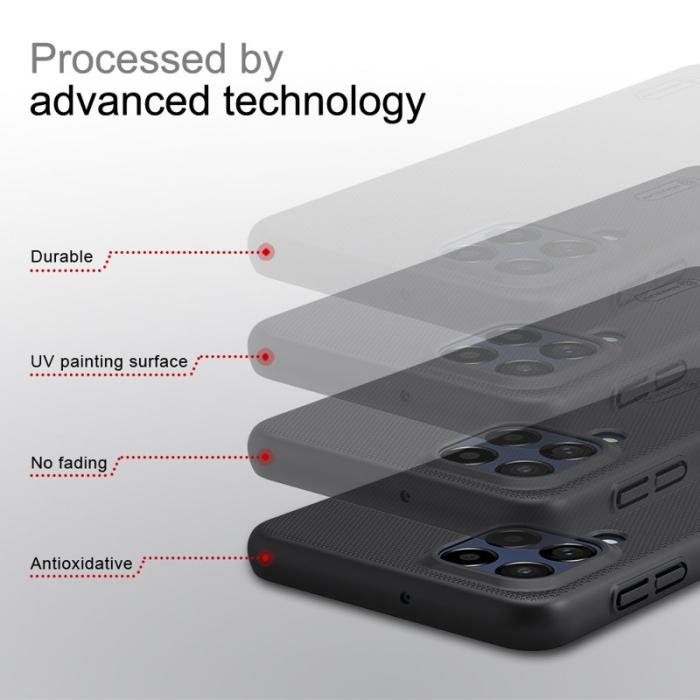 Nillkin - NILLKIN Super Frosted Shield Skal för Samsung Galaxy M53 5G - Vit