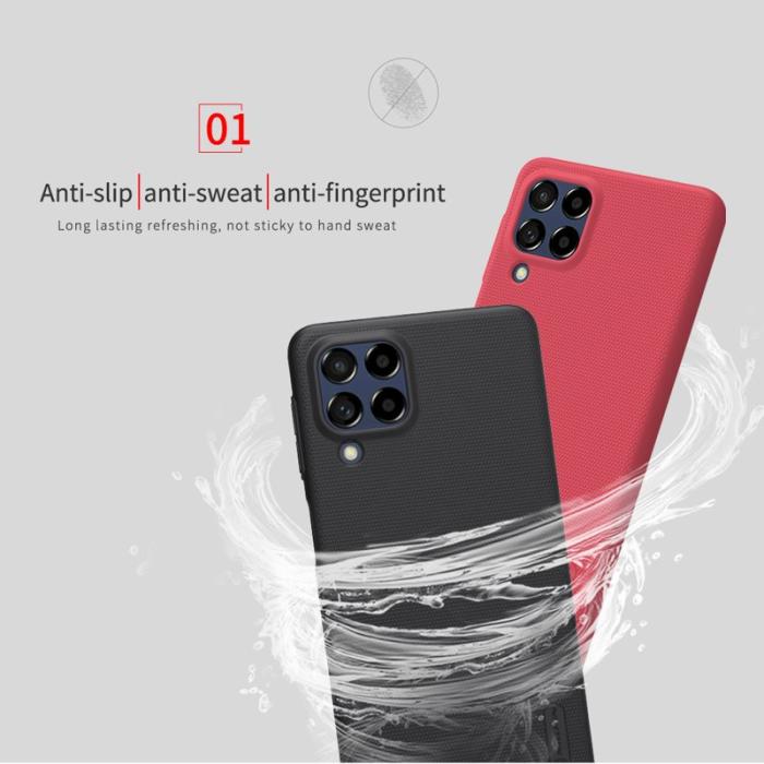 Nillkin - NILLKIN Super Frosted Shield Skal för Samsung Galaxy M53 5G - Vit