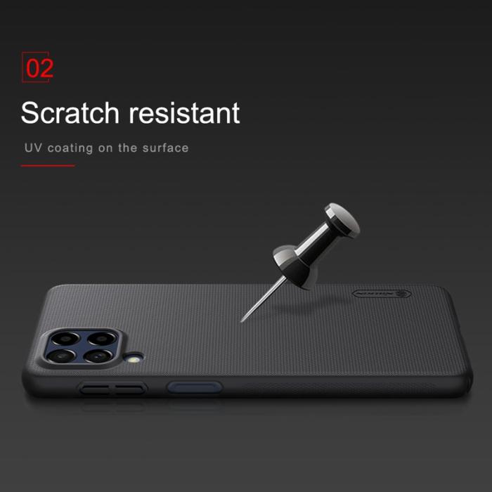 Nillkin - NILLKIN Super Frosted Shield Skal för Samsung Galaxy M53 5G - Vit