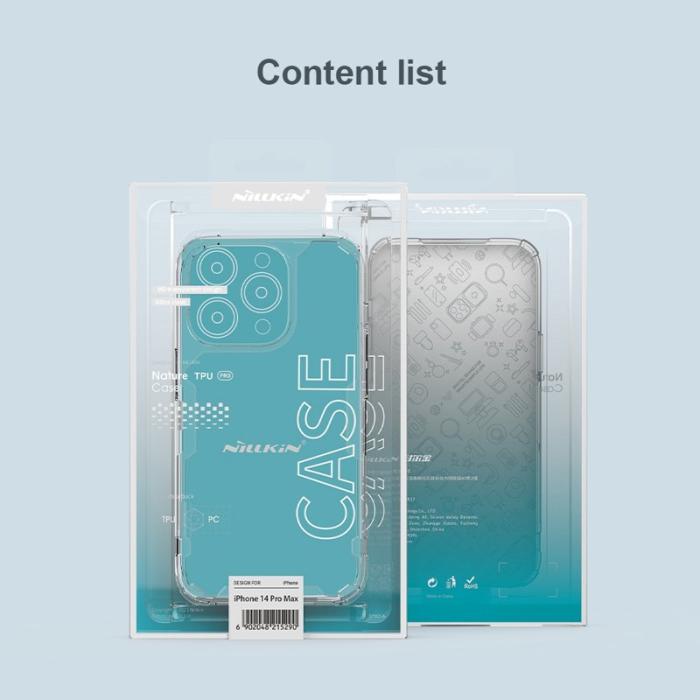 Nillkin - NILLKIN Ultra Clear Skal iPhone 14 Pro 6.1 tum Lila