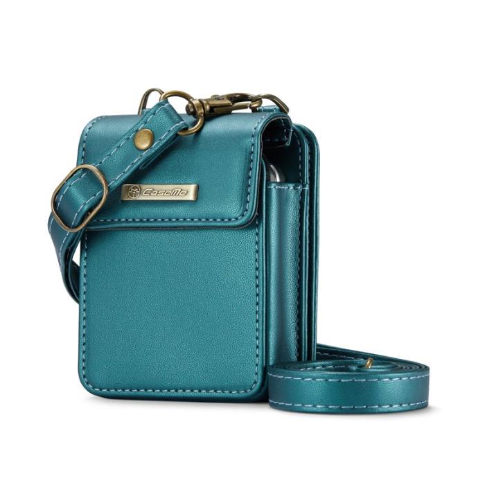 OEM - Samsung Galaxy Z Flip7 FE 5G Läderfodral RFID Grön